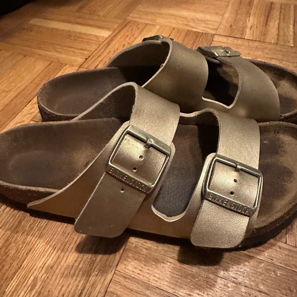 Birkenstock Gold Arizona Sandles